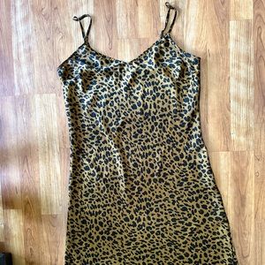 Target Cheetah Mid Length Dress